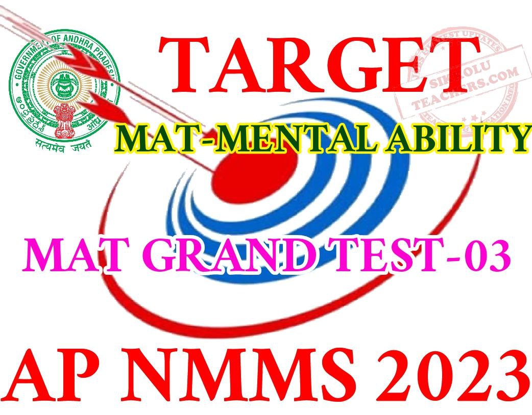 NMMS MAT ONLINE MOCK TESTS-MAT GRAND TEST-3